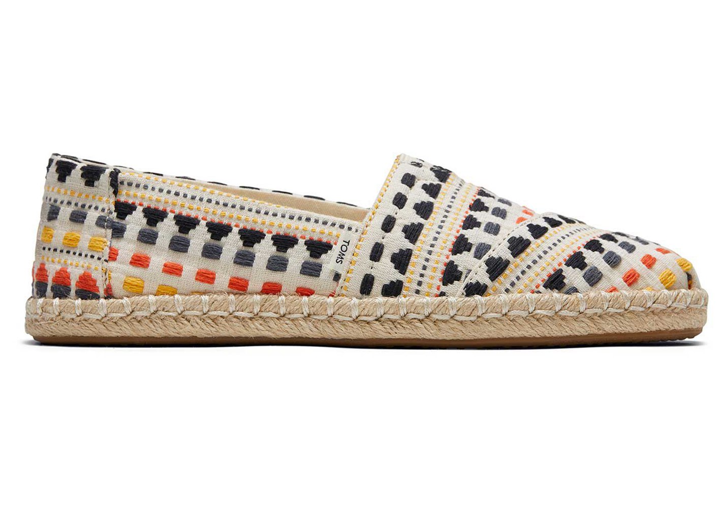 Toms Espadryle Damskie Beżowe - Alpargata Global Rope - 01ZXNCGFA